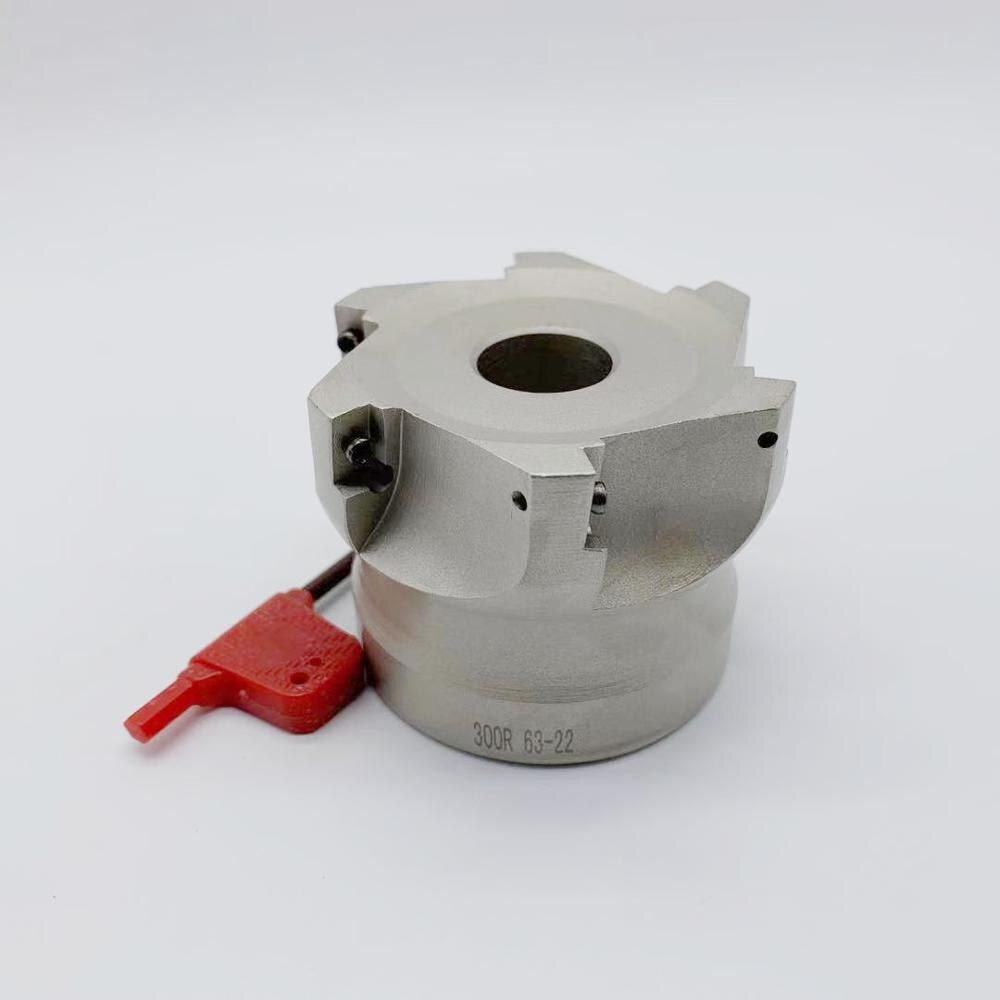 BAP300R 40 22 4T BAP300R 50 22 4T BAP300R 63 22 4T right angle shoulder face mill cutter