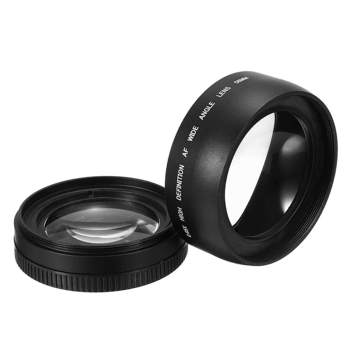 58mm 0.45X Groothoek Macro Lens Voor Canon EOS 1000D 1100D 500D Rebel T1i T2i T 3 Camera Lens deel