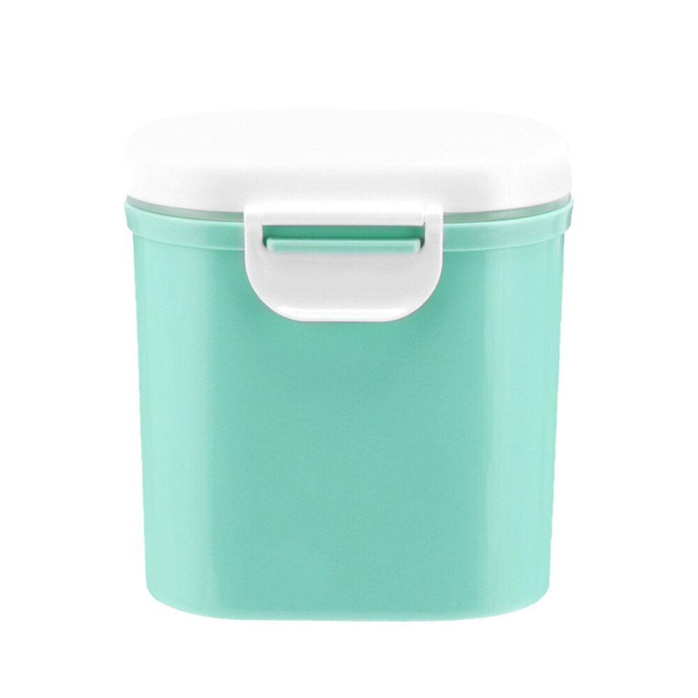 1pc Large Capacity Milk Powder Box Sealed Storage Tank Storage Container Multifunctional Sealed Box for Home (L Sky-blue): Green