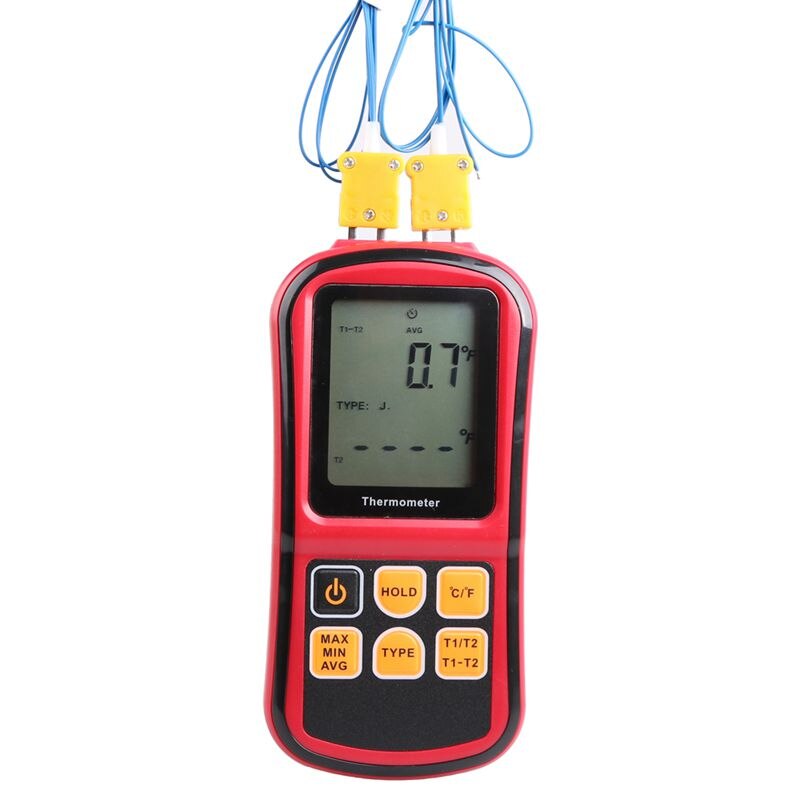 Digitales Thermoelement-Thermometer -50 ~ 300 Grad Industrielles Temperaturmessgerät J K T E N R S Typ Thermoelement-Temperaturtester