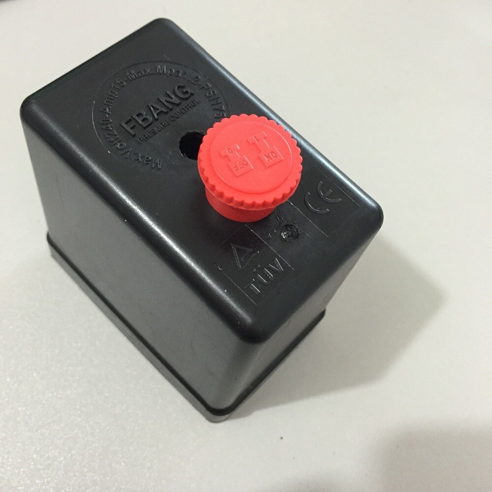 1pcs 240V 15A 175PSI 12Bar Air Compressor Pressure Control Switch Valve Just Only Housing Shell Cover