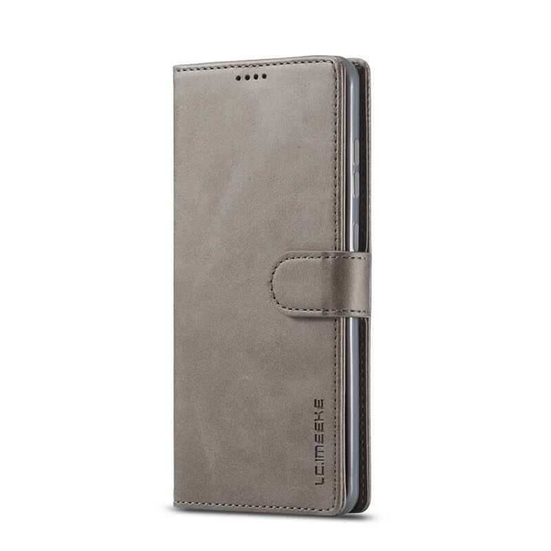 Do Samsung S22 Ultra etui ze skóry Vintage etui na telefon do Samsung Galaxy S22 Plus etui z klapką Pu portfel na Samsung S 22 etui: Samsung S22 Ultra / GRAY