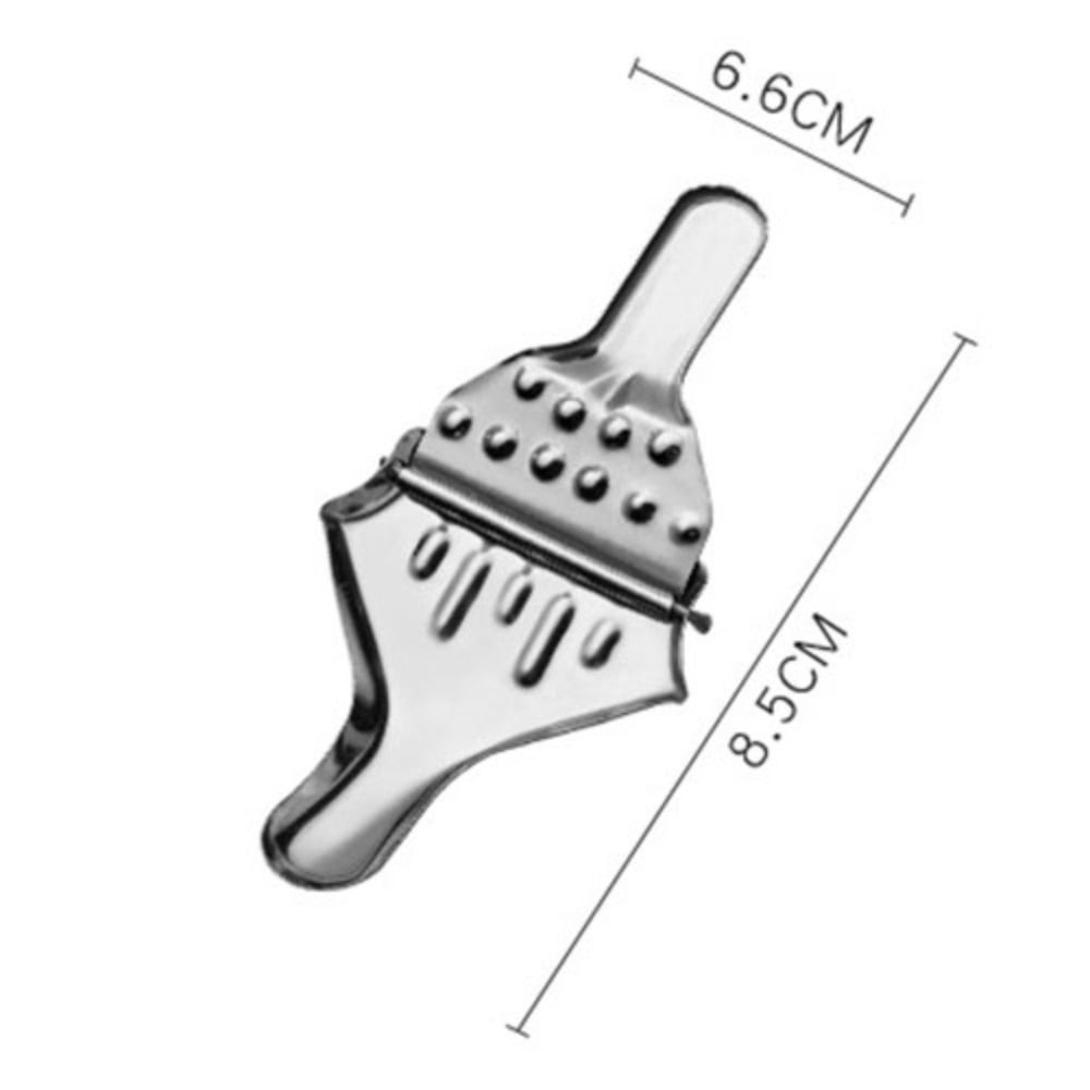 Pressa a mano per uso domestico pinze per limone in acciaio inossidabile spremiagrumi manuale antiruggine clip per spremiagrumi argento pressa per agrumi uva