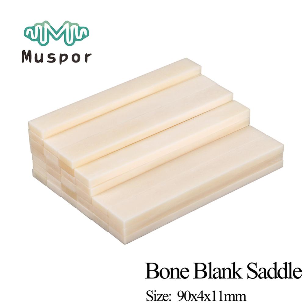 Acoustic Guitar Long Bone Nut Saddle Blanks For C.F. Martin Guitar Natural Buffallo Bone Nut Blanks 90*4*11mm
