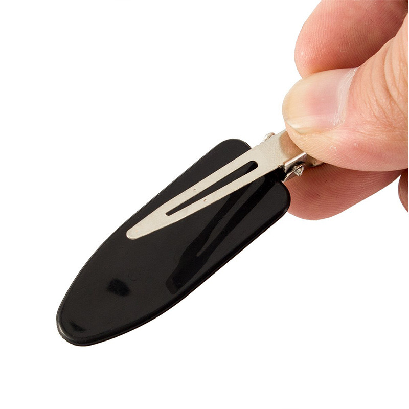 8 pinzas para el cabello sin curvas, pinzas para peinar el salón, sin arrugas, sin abolladuras, perfectas para flequillo, ondas y aplicación de maquillaje