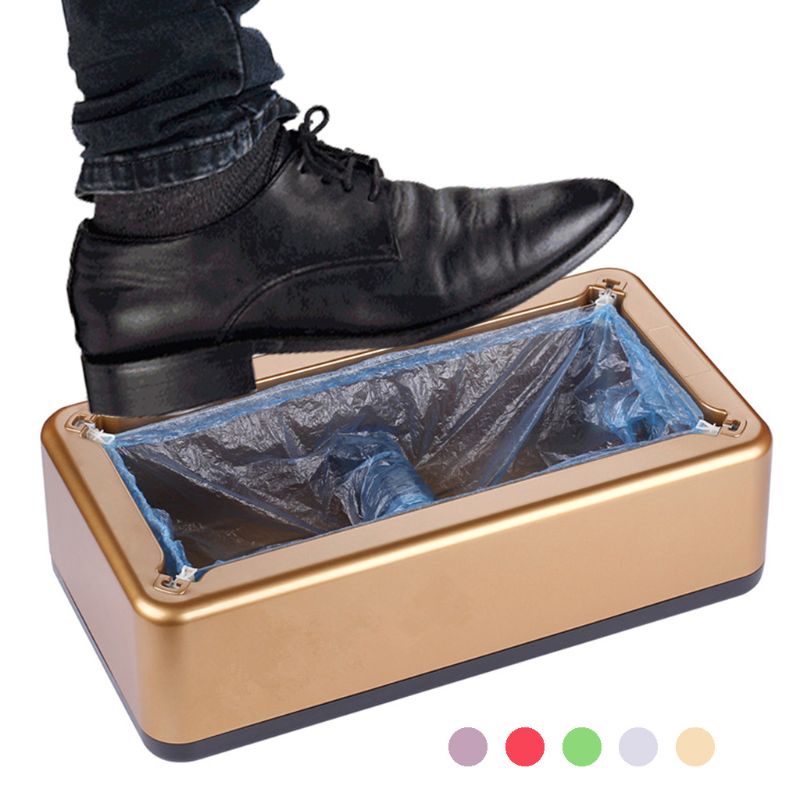 Automatic Shoe Cover Dispenser Machine Disposable Overshoe Dispenser Device