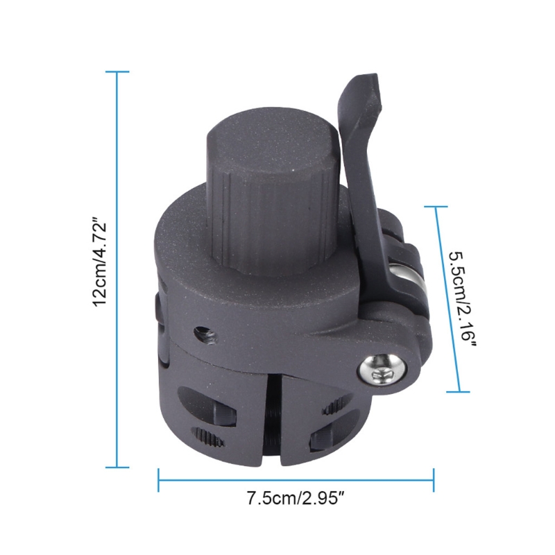 Reinforced Lock Replacement Electric Scooter Part Folding Pole-Base Mount Buckle Latch Compatible with Xiaomi-M365 Pro