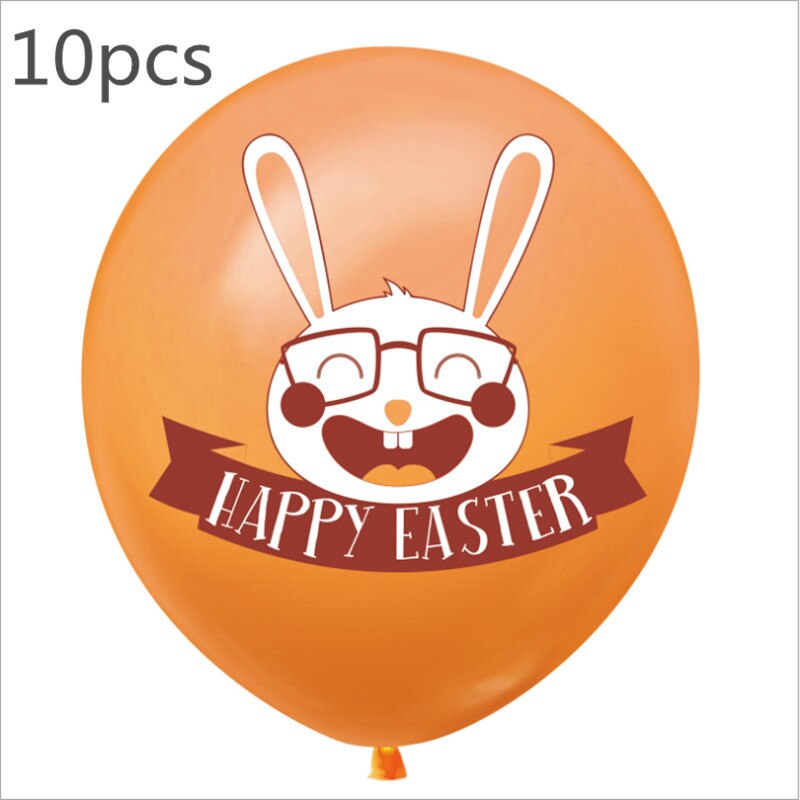 12- tommer gummiballoner sæt tegneserie kanin påske fest dekoration forsyninger: 5