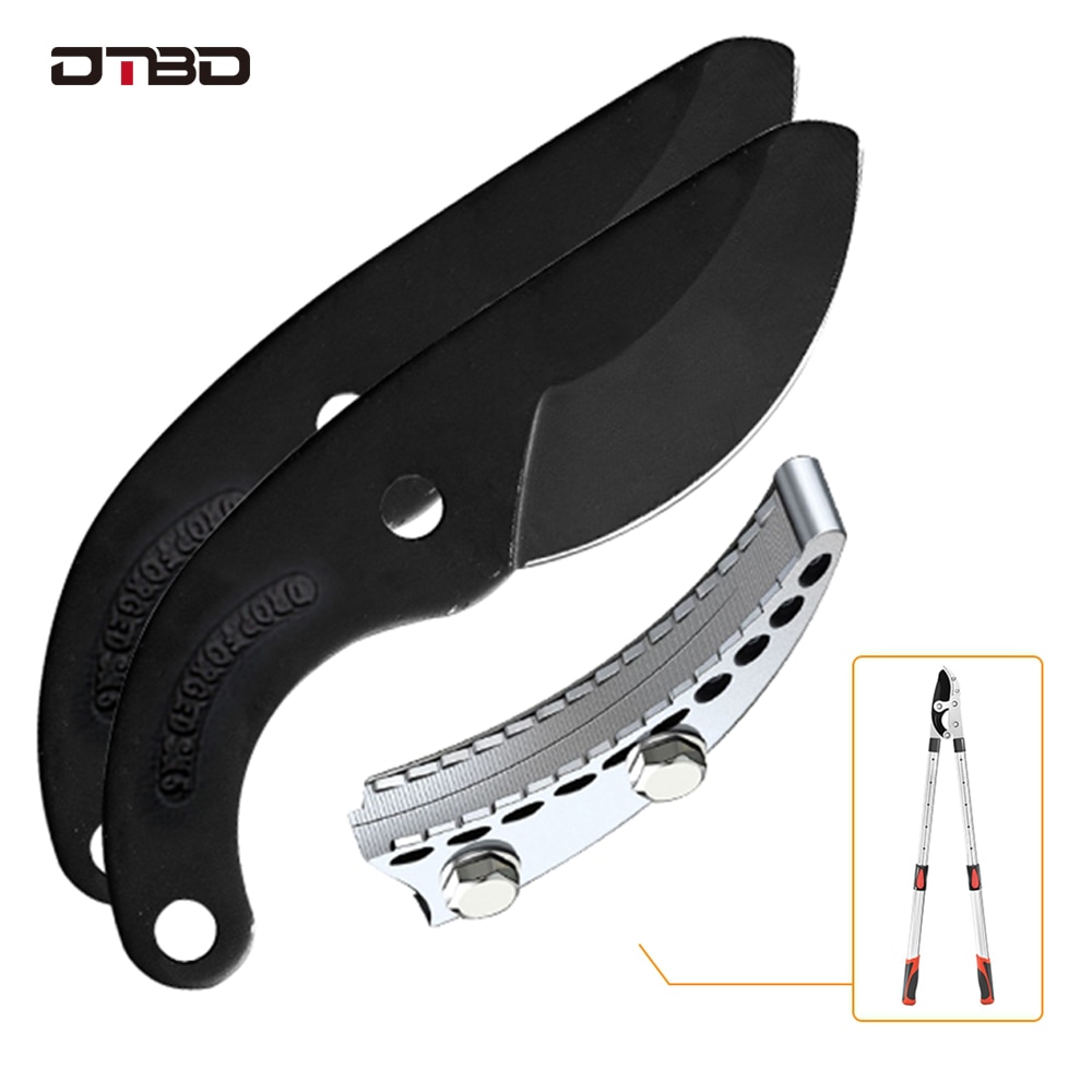 DTBD Rakepruning Shear Blades Gardening SK5 Pruning Scissor Blade Steel Replacement Blades Fruit Tree Branch Trimming Tool