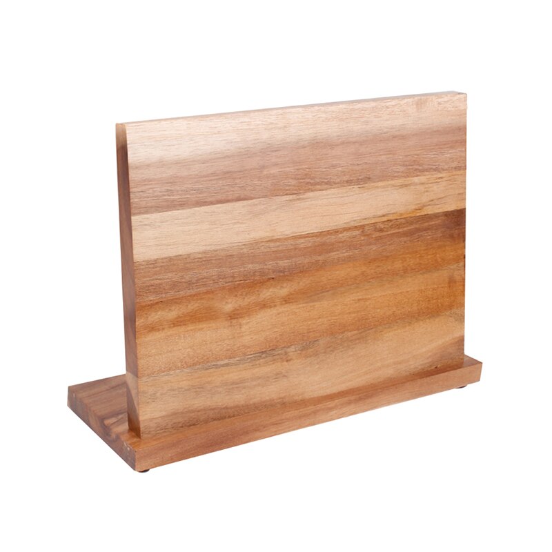 Tre knivholder stativ for kniver bestikk organisator magnetisk knivholder kjøkken oppbevaring hylle kniv med antiskli fotpute