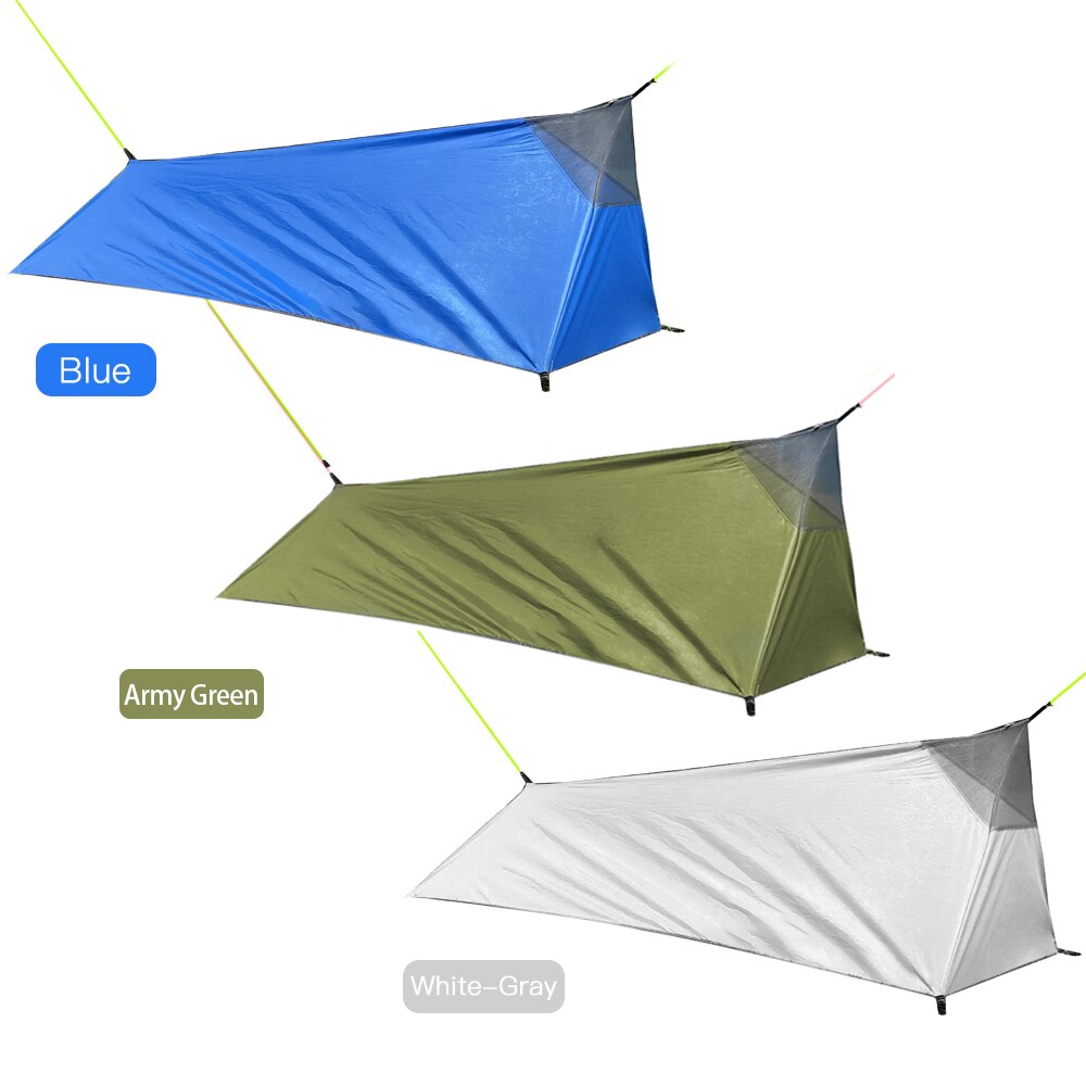 Rucksackzelt, outdoor-camping-schlafsackzelt, leichtes ein-personen-zelt mit moskitonetz
