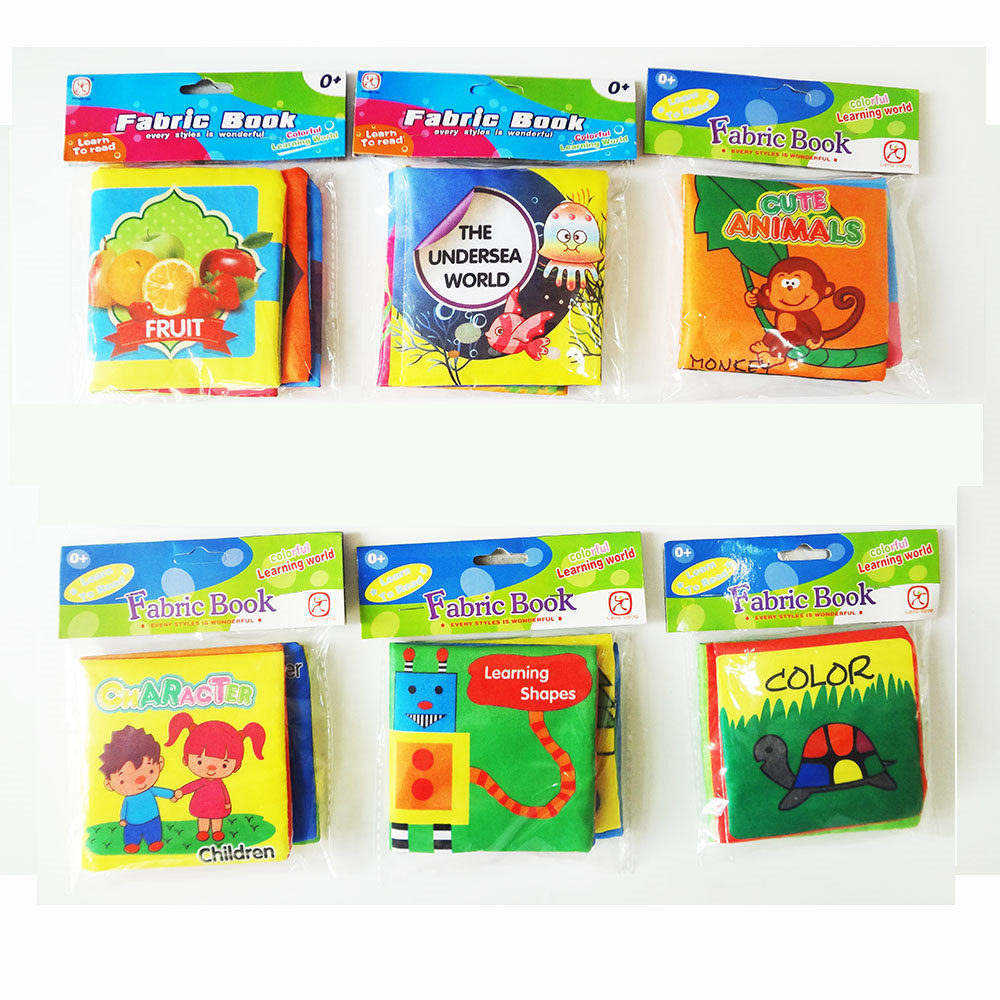 Ecroda 12 Stijl Activiteit Boek Engels Taal Stof Doek Baby Boeken Leren Onderwijs Speelgoed 0 ~ 12 Maanden Juguetes Bebe