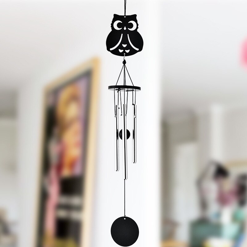 Metal Multi-tube Wind Chime Home Decoration Ornaments Wedding Birthday Hanging Pendant