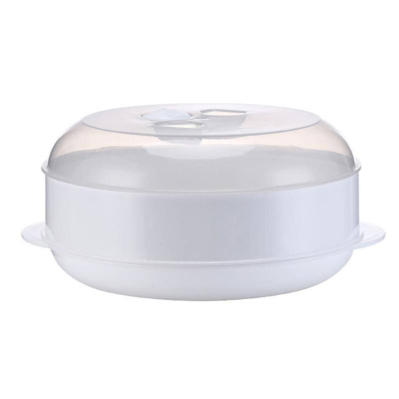 Panier à vapeur en plastique thermorésistant | Panier à vapeur en plastique résistant à la chaleur, cuiseur vapeur de cuisine pour four à micro-ondes, outils de cuisine 1 pièce: Single layer