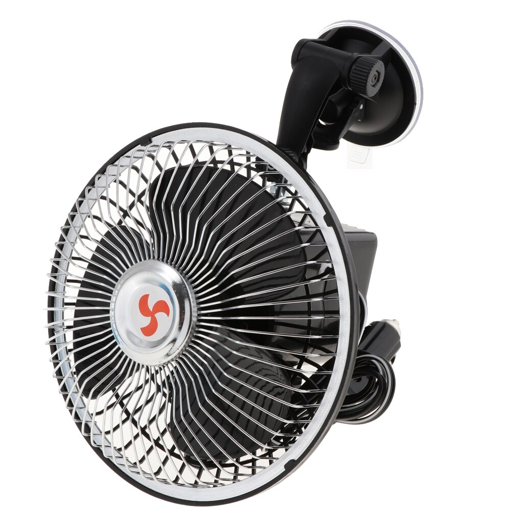 6 '' 24v merk auto vrachtwagen voorruit plug-in elektrische ventilator koelsysteem