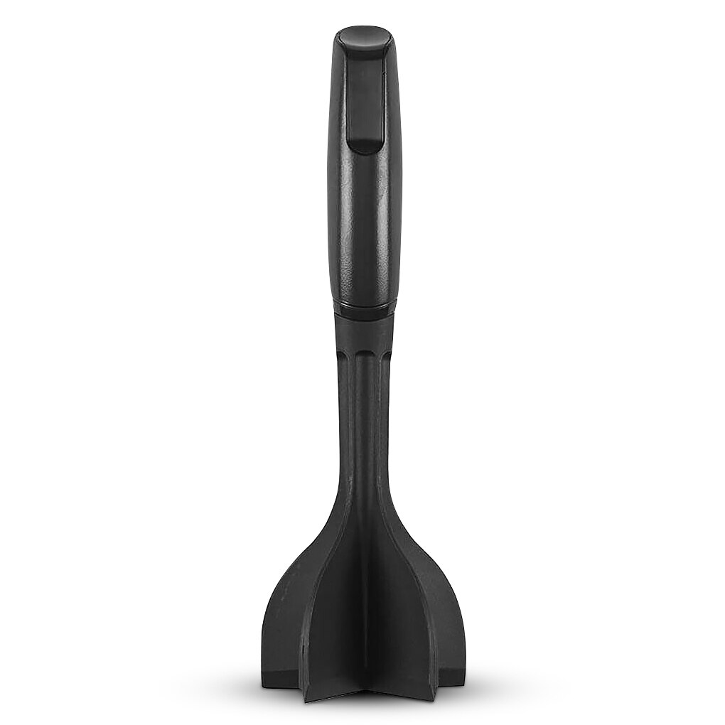 Heat Resistant Meat Chopper & Shredder - 1pc Black PP Plastic Tool For Ground Beef, Burgers, And More