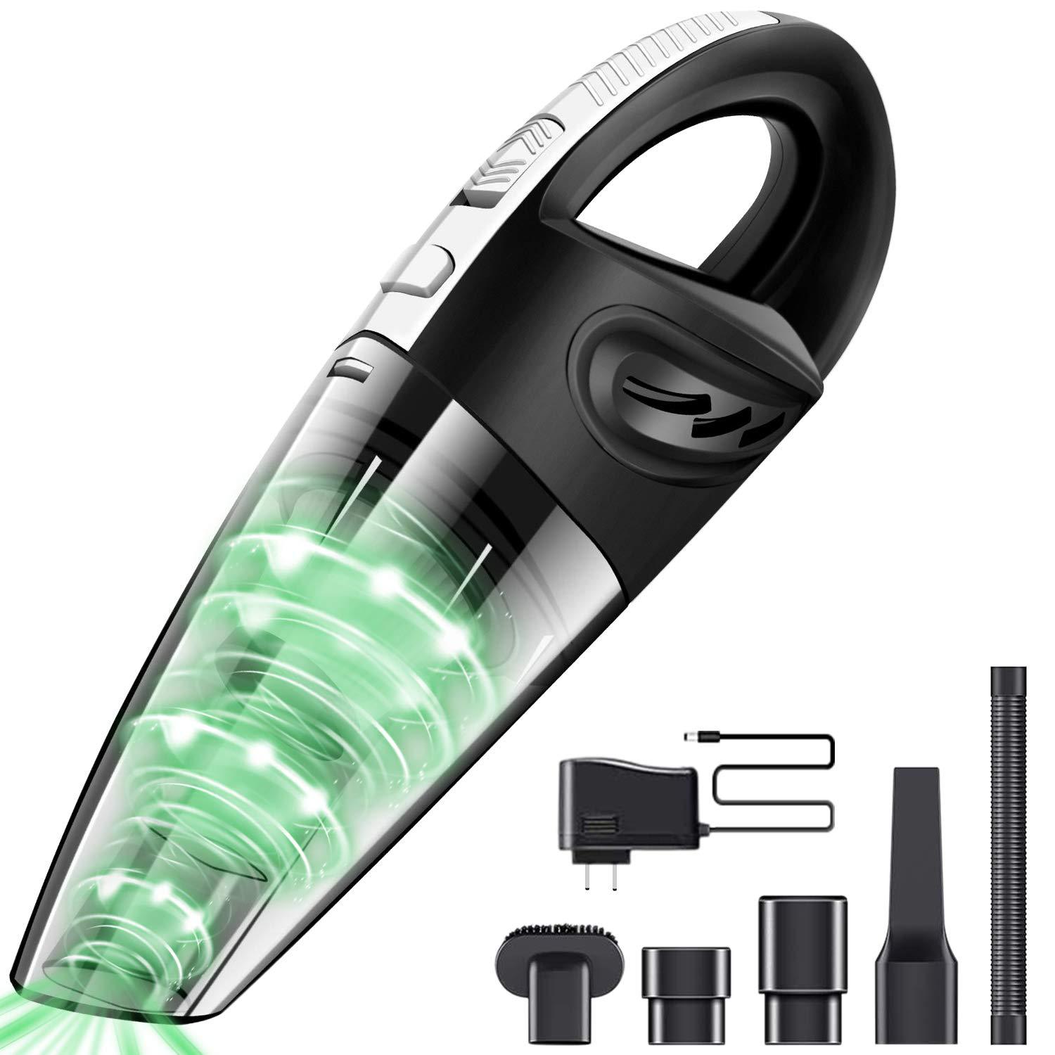 Wireless Car Vacuum Cleaner Handhold Powerful Car Cleaner Quick Chargeable Home Vacuum Cleaner