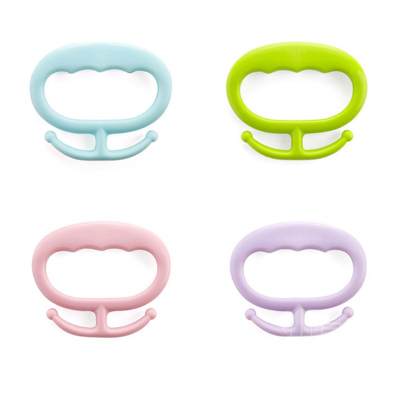 1 Pcs Portable Practical Plastic Bag Carrying Handle Relaxed Carry Shopping Handle Bag Clips Plastic Shopping Bags Holder Helper