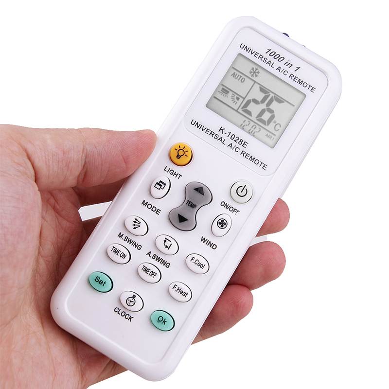 Big LCD Display Remote for Air Condition Low Power K-1028E Air Condition Remote LCD A/C Remote Control Controller