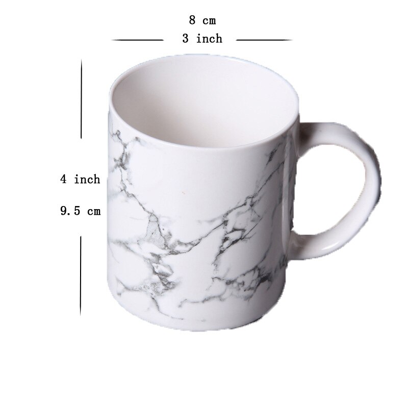 Kwartel 10 Inches Diner Plaat, Keramische Schalen en Borden Sets, Marmer Mok/Plaat, keramische Marmer Servies, Lepel, Kom, Koffie Set: marble mug