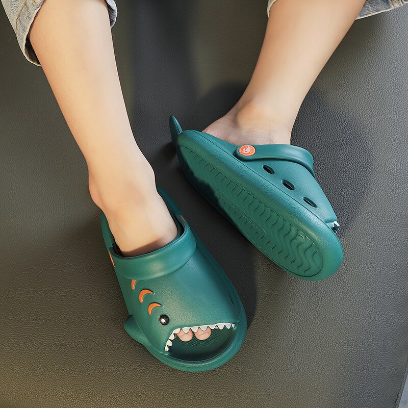 Baby Shoes Slippers Sandals Cartoon Shark Summer T... – Grandado