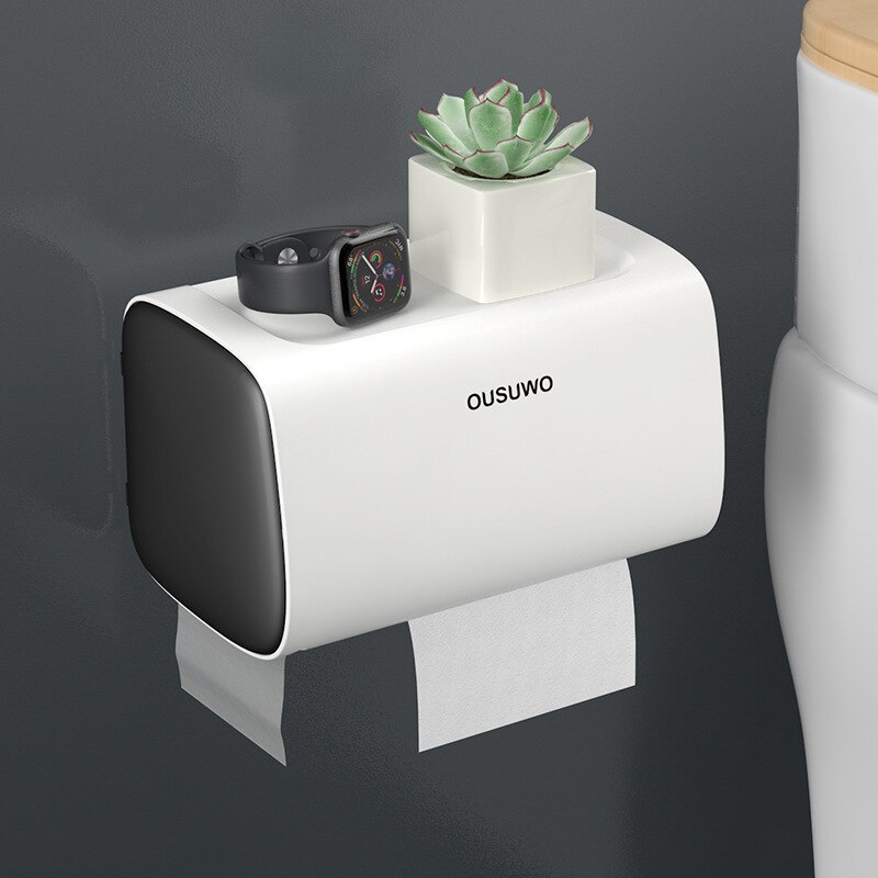 Porta Carta Igienica, Porta Rotolo Carta Igienica, Dispenser Carta Igienica Pq20minisrj Dispenser Per Rotoli Grandi Mini Funzione Rotolo Rimanente Plastica