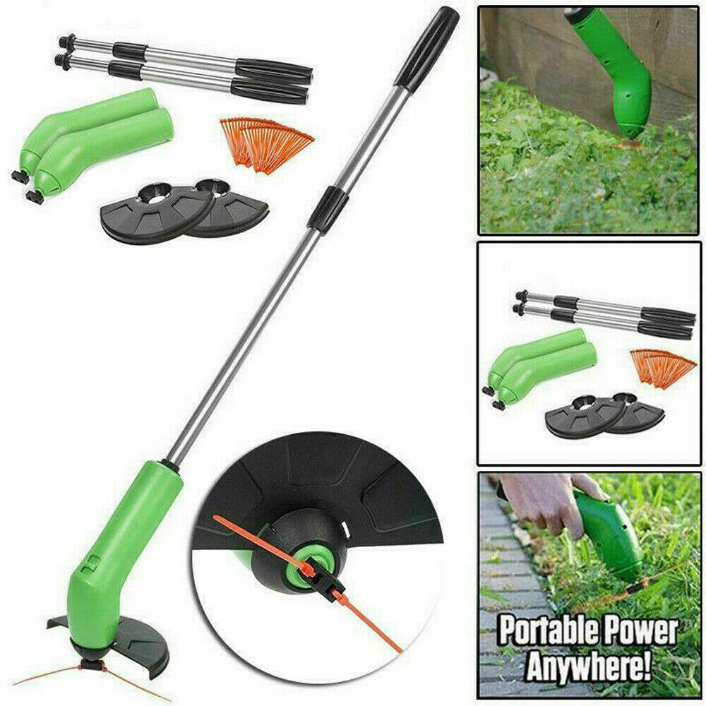 Handheld Lawn Mower Portable Mowing Machine Household Garden Trimming Tool Trimmer ABS
