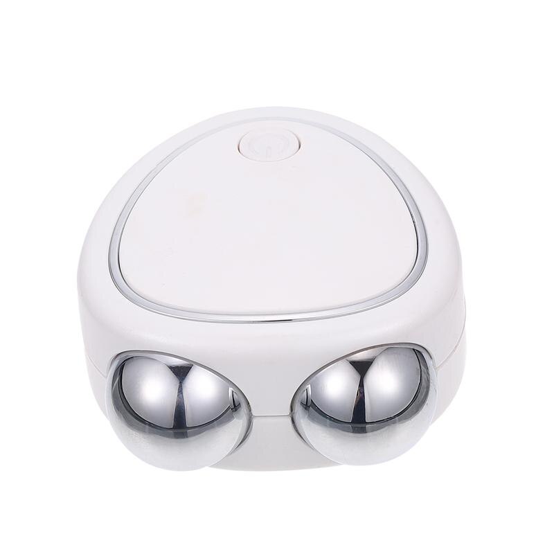 1 Set Microcourant Dispositif de Massage Du Visage À Usage Domestique Instrument de Beauté De Peau De Levage de Visage Mince USB Double Rouleau Instrument de Massage