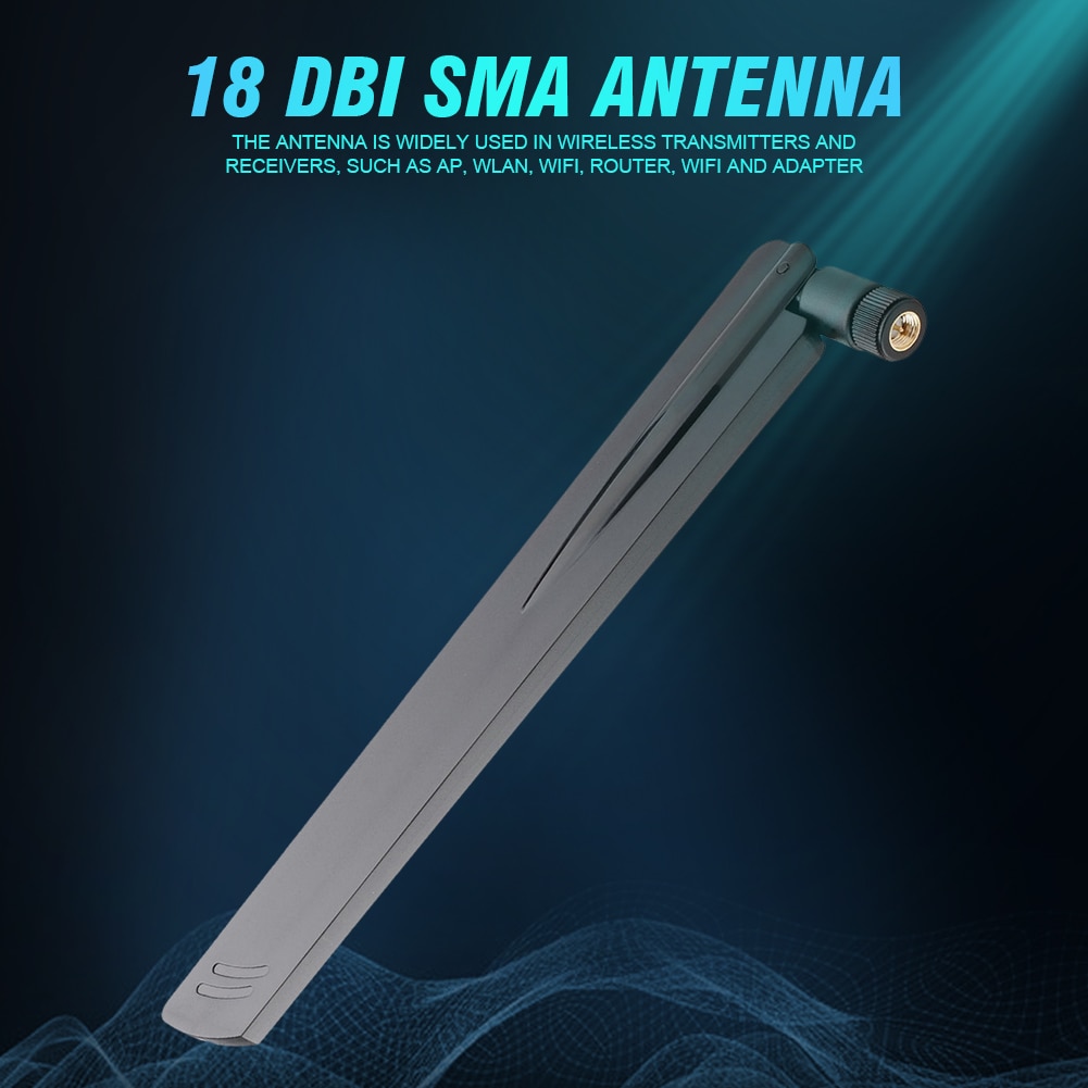 2.4 GHz WIFI Antenna 18dbi Antenna SMA Maschio connettore wi fi antena 2.4 ghz antenne wi-fi per il Router Wireless antenas