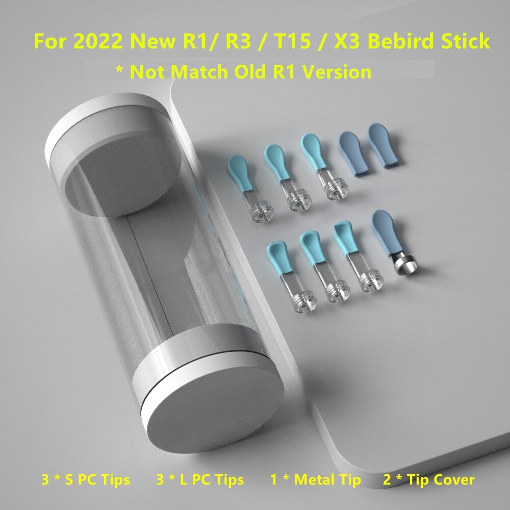 Xiaomi-endoscopio inteligente Bebird R1 R3, Mini cámara de otoscopio para el cuidado de la salud, limpiador de oídos, 300W: R3 Replace Tips