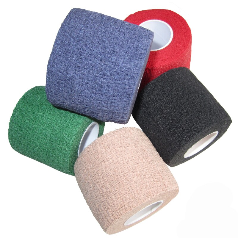 5CM*4.5M Colorful Sport Elastoplast Athletic Kinesiology Elastic Bandage Self Adhesive Wrap Ankle Knee Arthrosis Protector