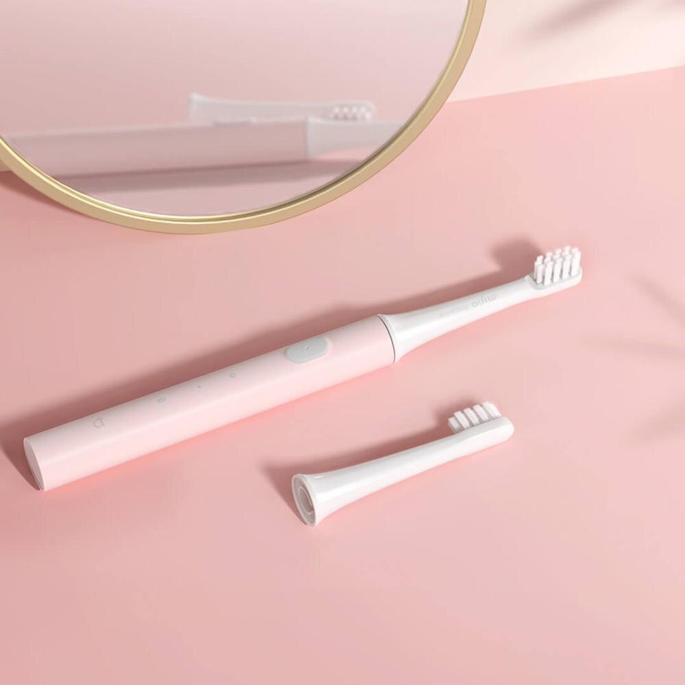 Original Xiaomi Mijia T100 Mi Smart Electric Toothbrush 46g 2 Speed Xiaomi Sonic Toothbrush Whitening Oral Care Zone Reminder