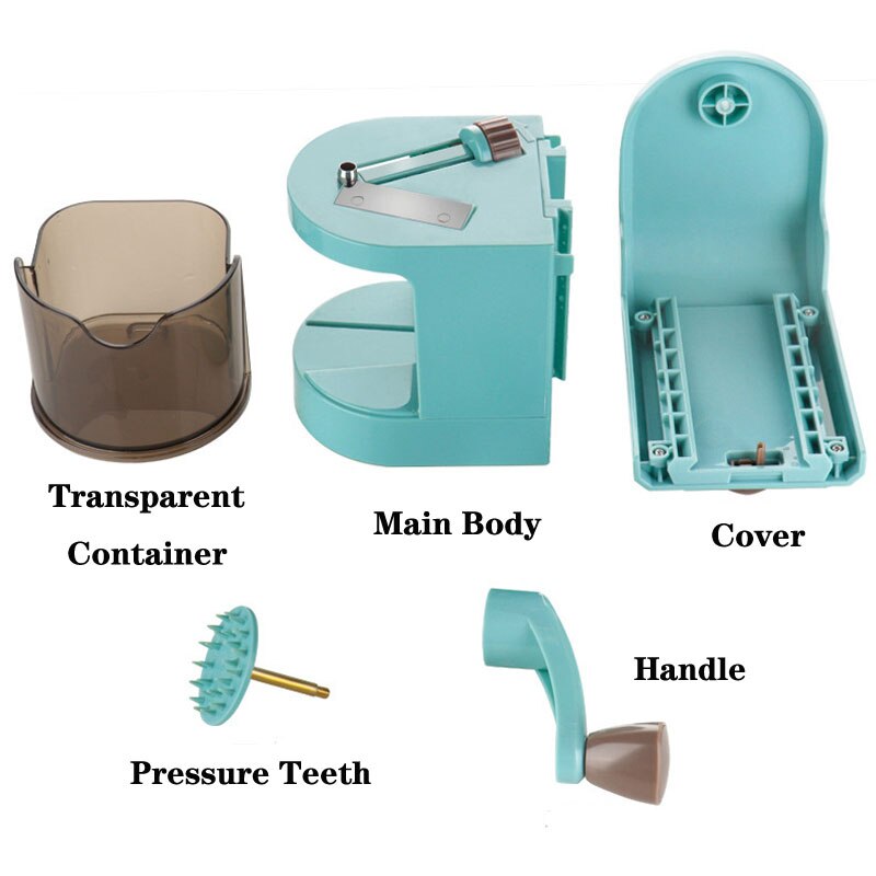 Spiralizer vegetal slicer com 4 lâminas rotativas slicer cortador massas espaguete abobrinha macarrão fabricante