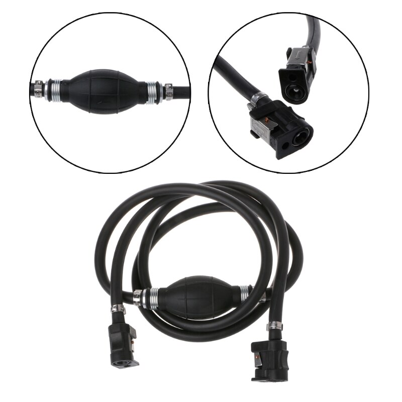 Manguera de línea de combustible para Motor de barco fueraborda, Kit de conectores de tanque de gasolina para Motor Yamaha