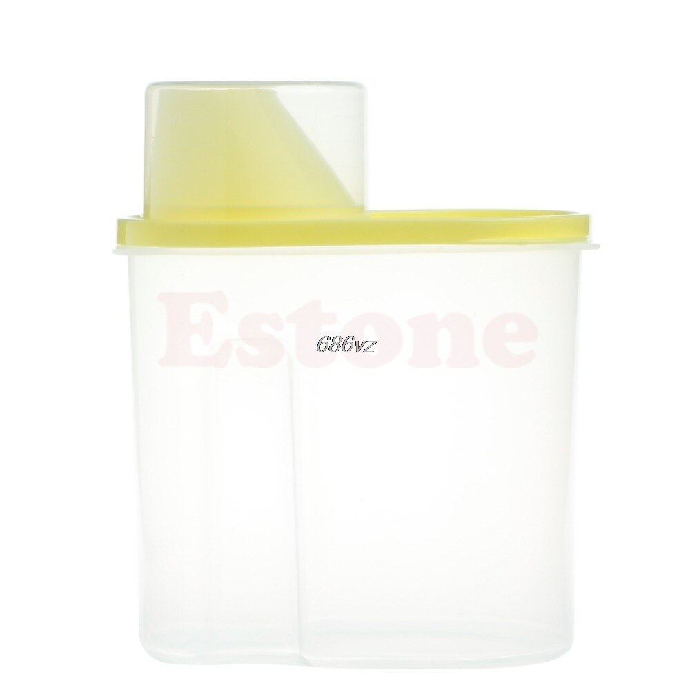 Dried Food Cereal Flour Pasta Food Storage Dispenser Rice Container Sealed Box 1.9L N24