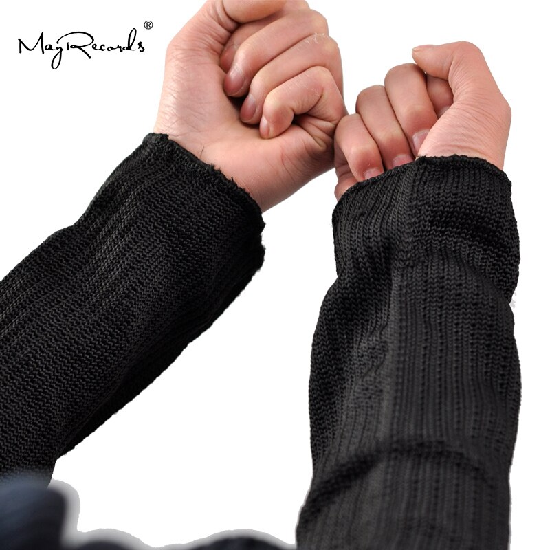 One Pair Cut-resistant Armband Anti-cut Sleeves Labor Protection Arm Guard Protection