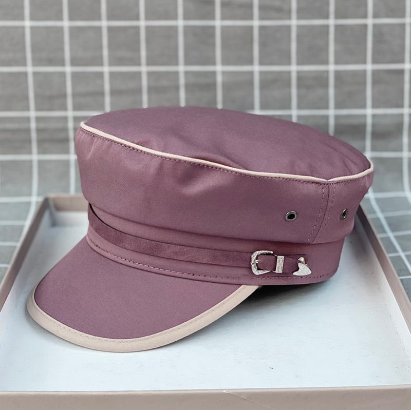 thumbnail image 2 of Velvet Newsboy Hat Vintage Rustic Visor Beret Cap For Women 2 of 13