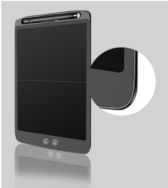 Kupić 10 sztuk 12 cal w biurze lub w domu LCD tablica robić pisania LCD tablica z podzielony ekran funkcji usuwania