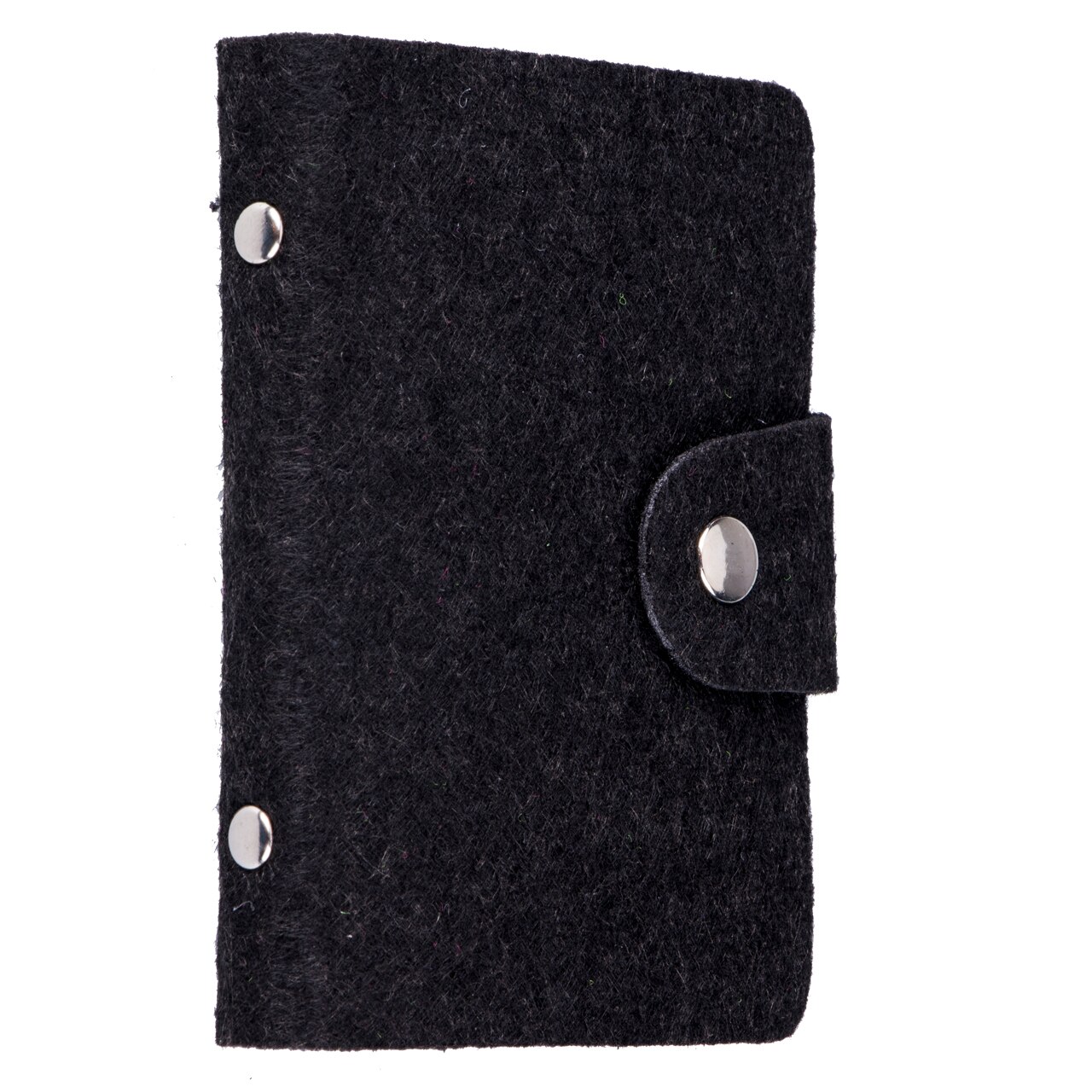 Herre dame metall id kredittkortholder rfid protector aluminium lommebok kortveske: Svart