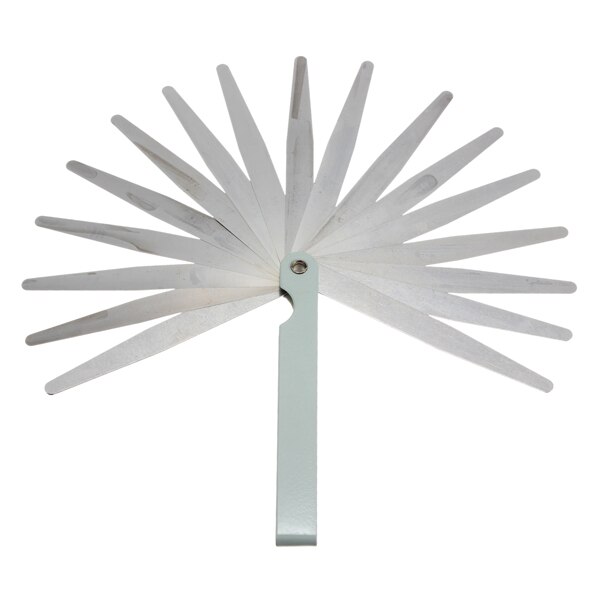 0.02 to 1mm 17 bladdikte spleet metrische vuller voelermaat meetinstrument