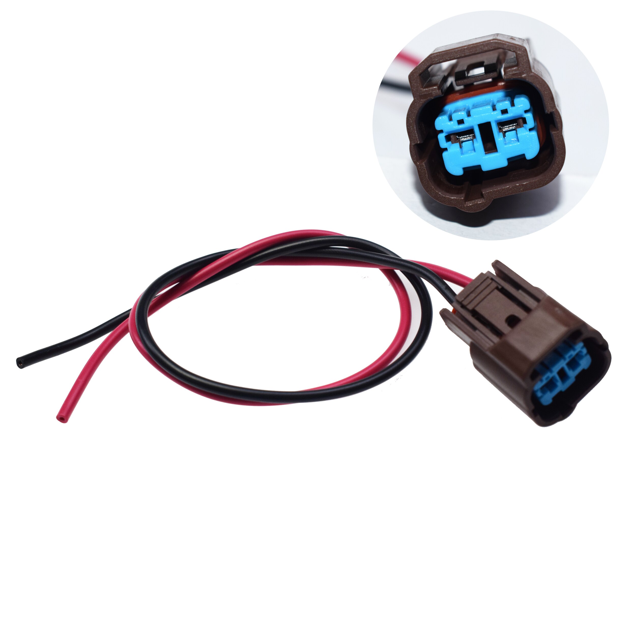 IAT Intake Air Temperature Sensor / Solenoid Canister Vent Shut Purge Valve Wiring Harness Connector Plug For Honda Accord Civic: Brown Connector