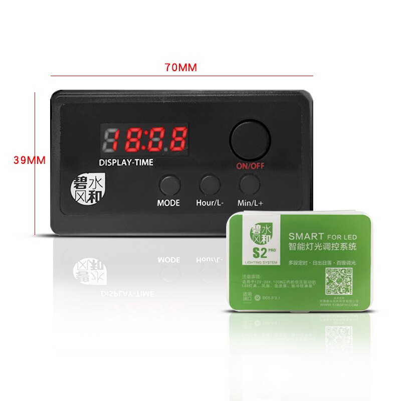 S2 Pro/Plus Aquarium Led Licht Dimmer Controller Modulator Aquarium Licht Lamp Controller Intelligente Verlichting Timing Dimmen