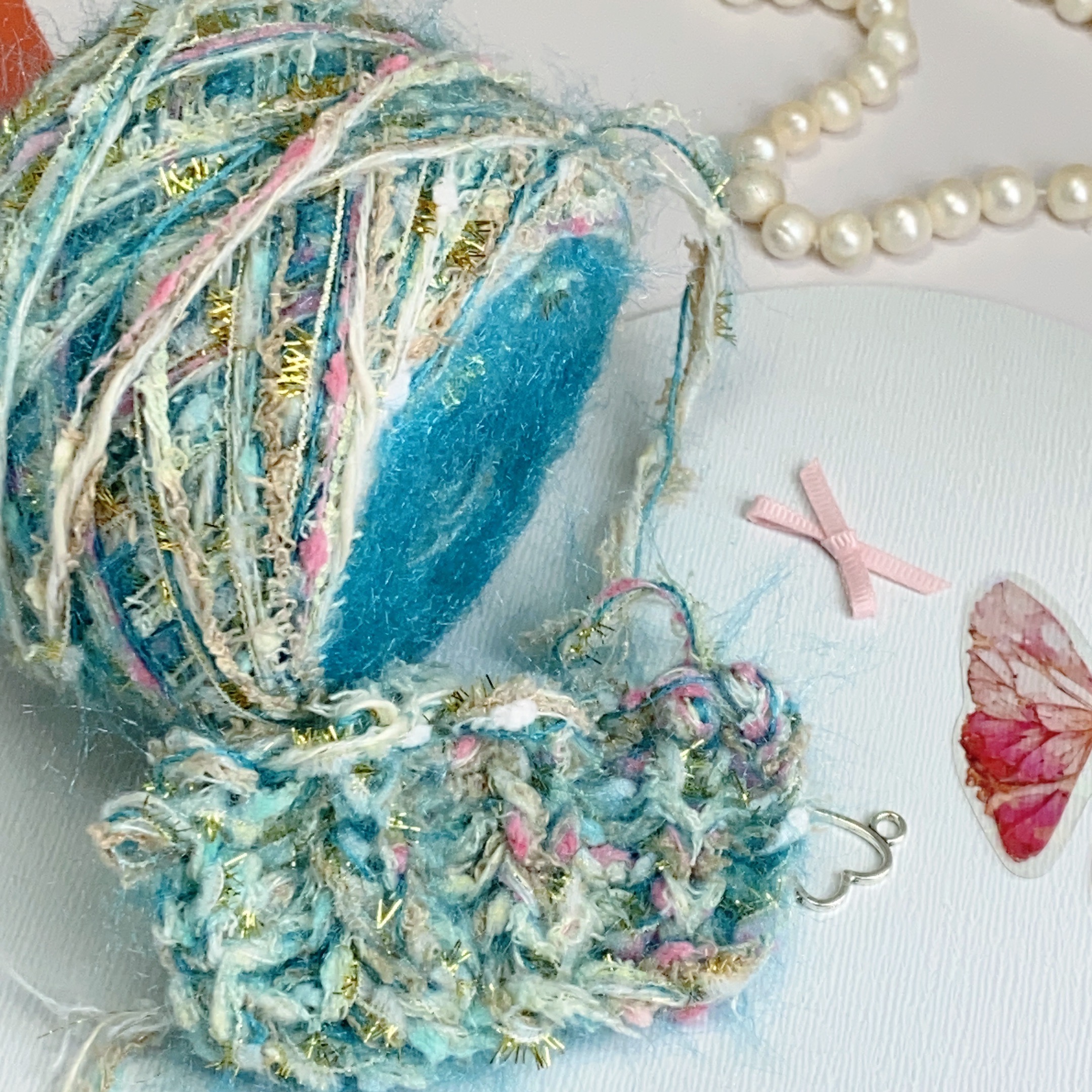 80g Hand Mixed Yarn for Knitting Fancy Knit Yarn Hand Crochet Thread Yarn Mix Crochet Line Handmade Bag Sweater: Red