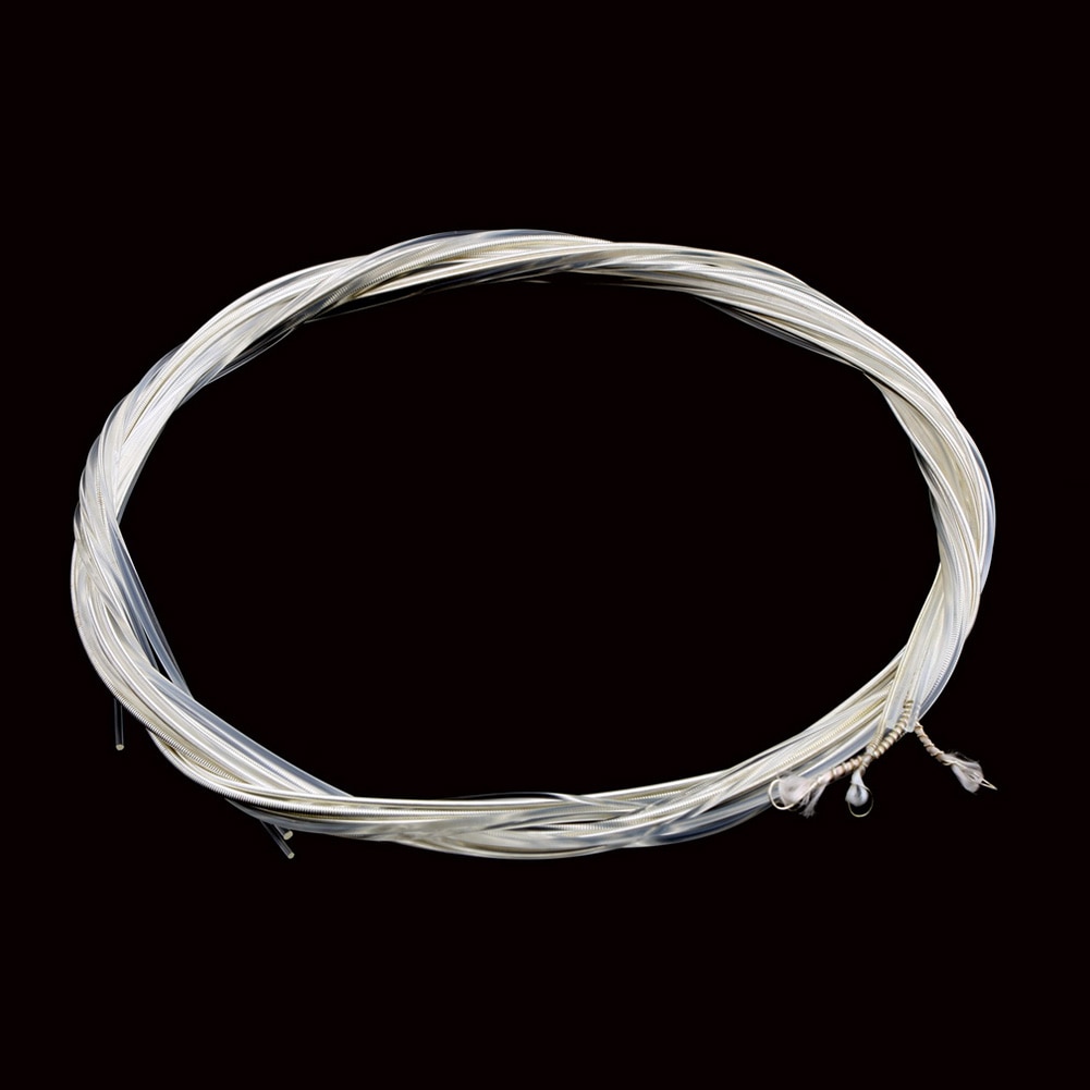 6pcs/set Guitar Strings Set Nylon Silver Plating Super Light for Classic Acoustic Guitar Guitar Strings