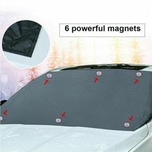 Magneet Voorruit Sneeuw Ice Protector Winter Zomer Zonnescherm Voor Auto Vrachtwagen Universele Duurzaam