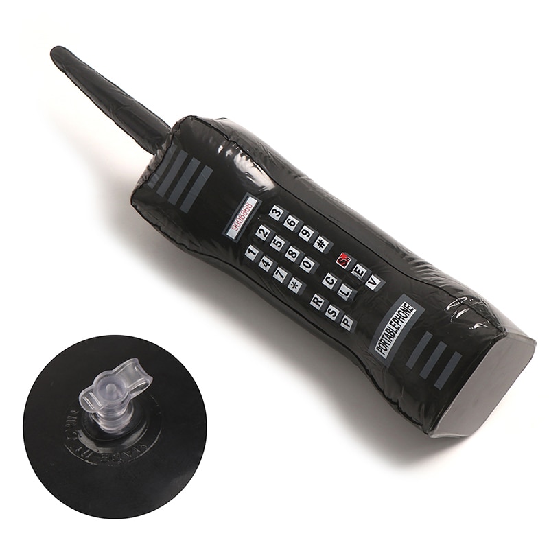 1pc opblaasbare mobiele telefoon 80 ' 90 's feestdecoraties benodigdheden retro mobiele accessoire opblaasbare trampoline pvc mypanda