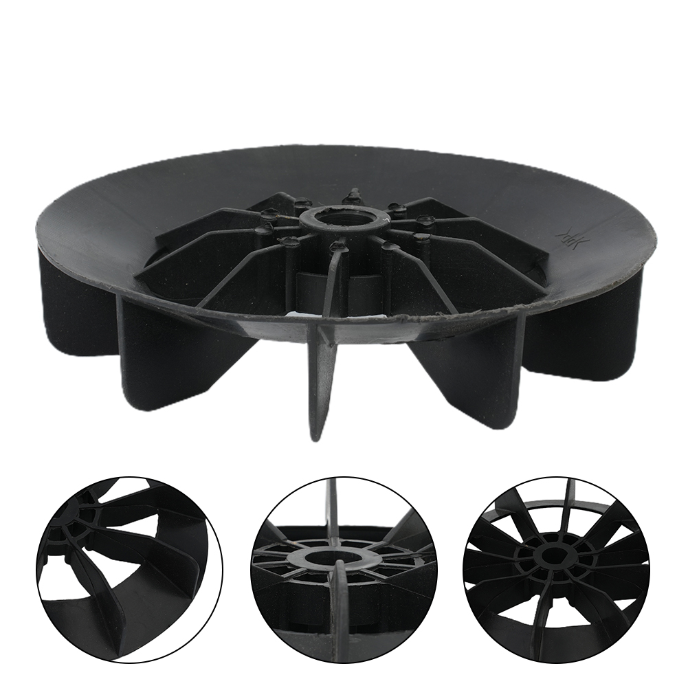 Blade Luftkompressor-Lüfter, Kunststoff, wasserdicht, Kugel, Typ D, Loch, direkt an der Linie, 14 mm Schaft,