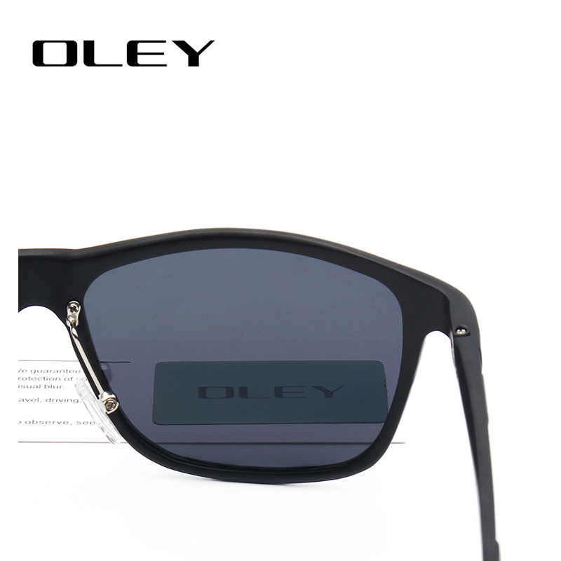 OLEY Neue Alle Aluminium Magnesium HD Sonnenbrille Männer klassisch retro Hochwertige Polarisierte Sonnenbrille Schutzbrillen