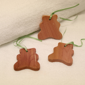 Ceder Mot Afstotende Cedar Verse Kleding Protector Voor Closet Kasten: 10pcs bear shape