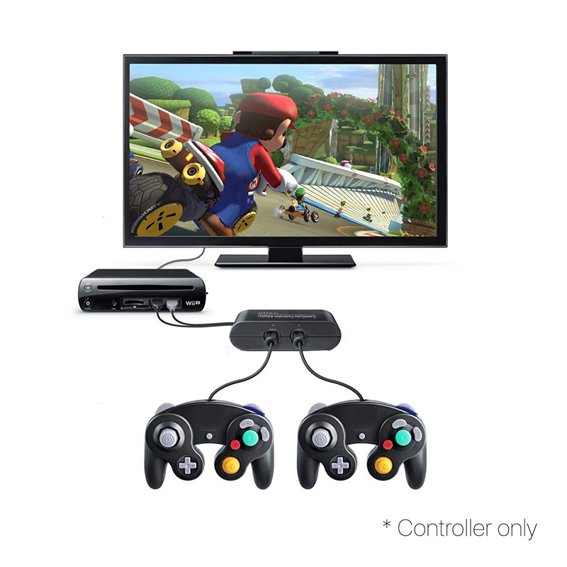 DATA FROG Wired Joypad Controller For Gamecube Controller Handheld Joystick For Computer For Nintend For Wii Vibration Gameing